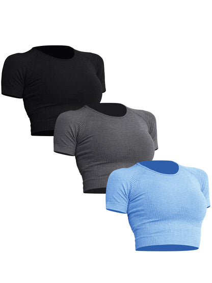 3 Packs Short Sleeve T-shirt