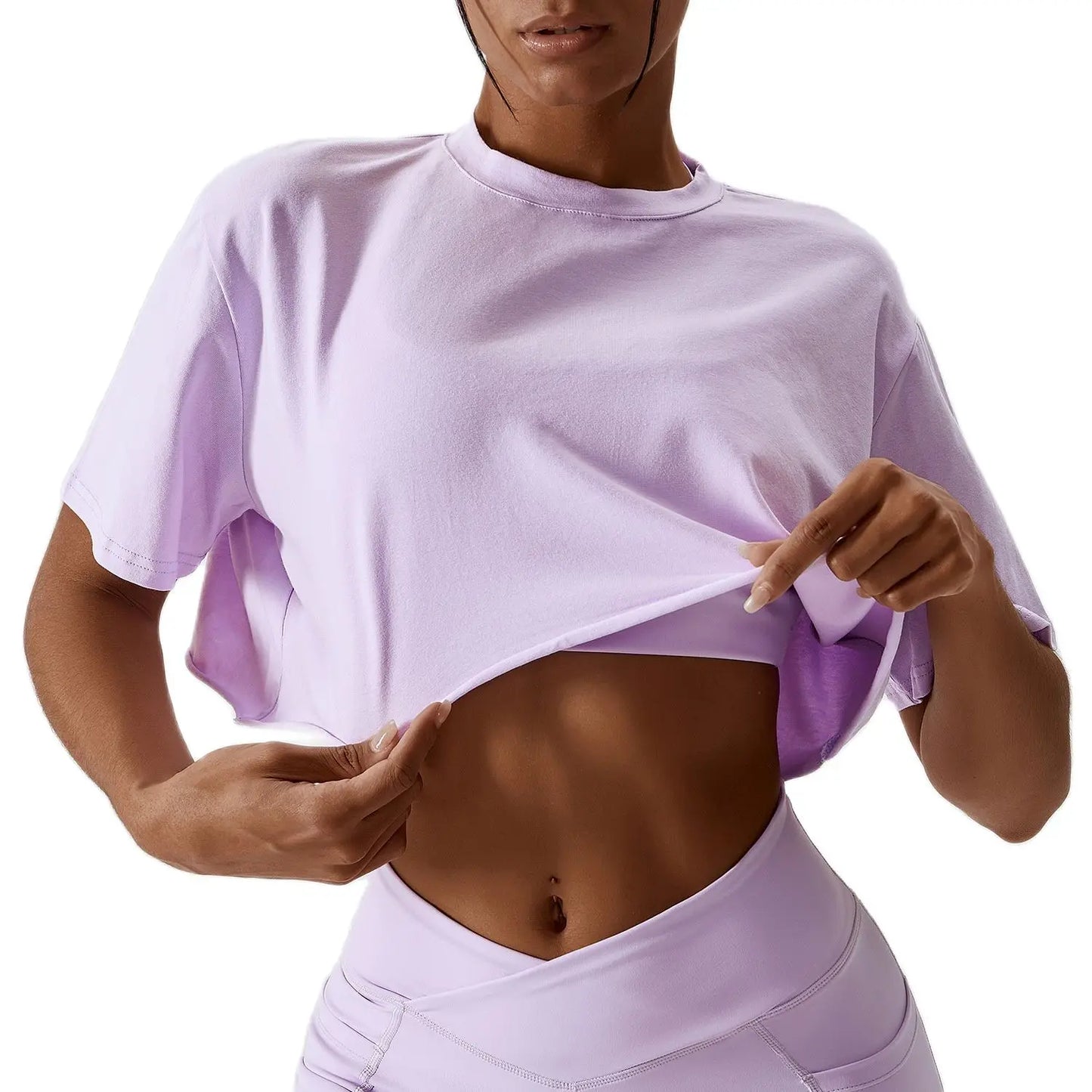 Crop Top Cotton T Shirts