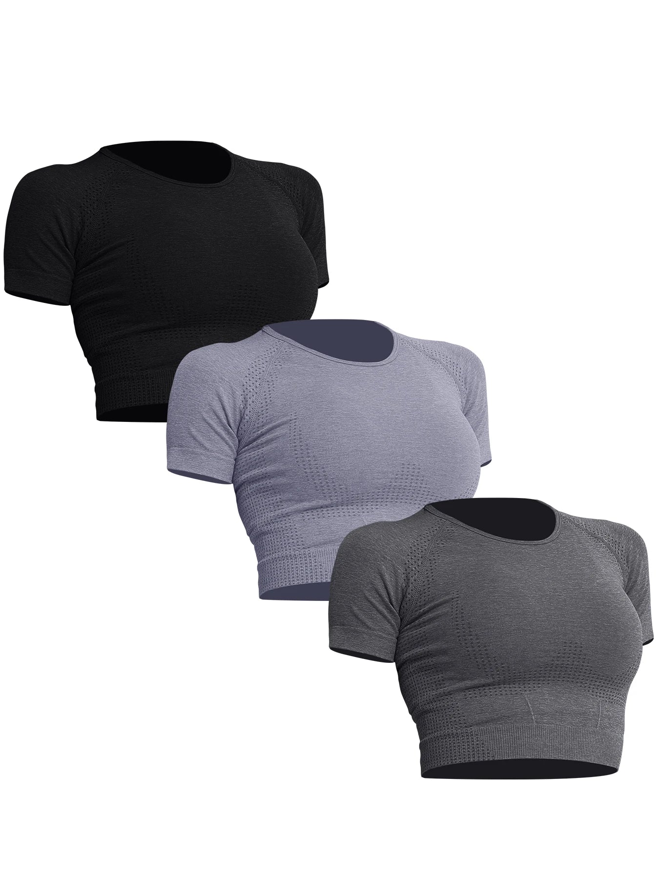 3 Packs Short Sleeve T-shirt