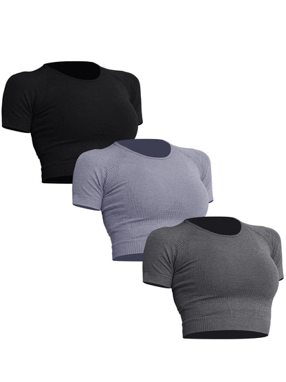 3 Packs Short Sleeve T-shirt