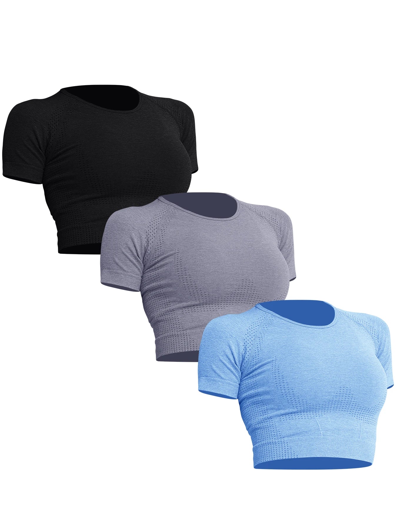 3 Packs Short Sleeve T-shirt